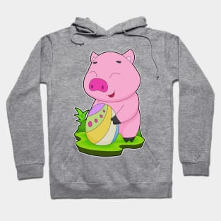 Pig Easter Easter egg Hoodie